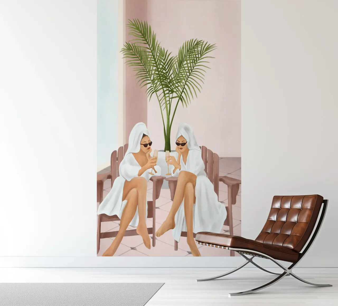 Morning with a friend III photo wallpaper by Flow Line