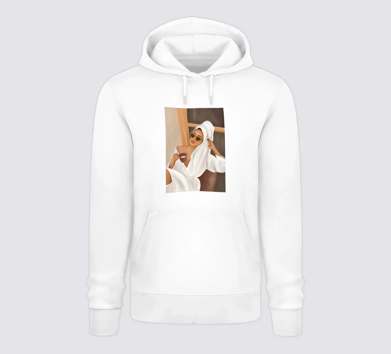 Morning Coffee hoodie by Flow Line