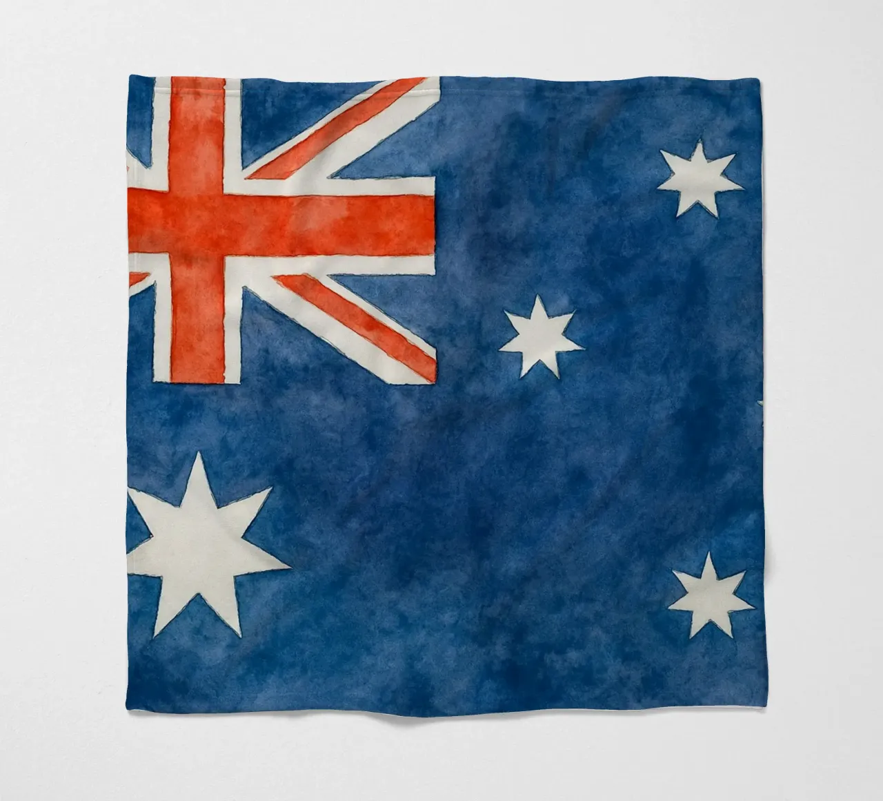 Australia Flag Painting coperta in pile da Kania