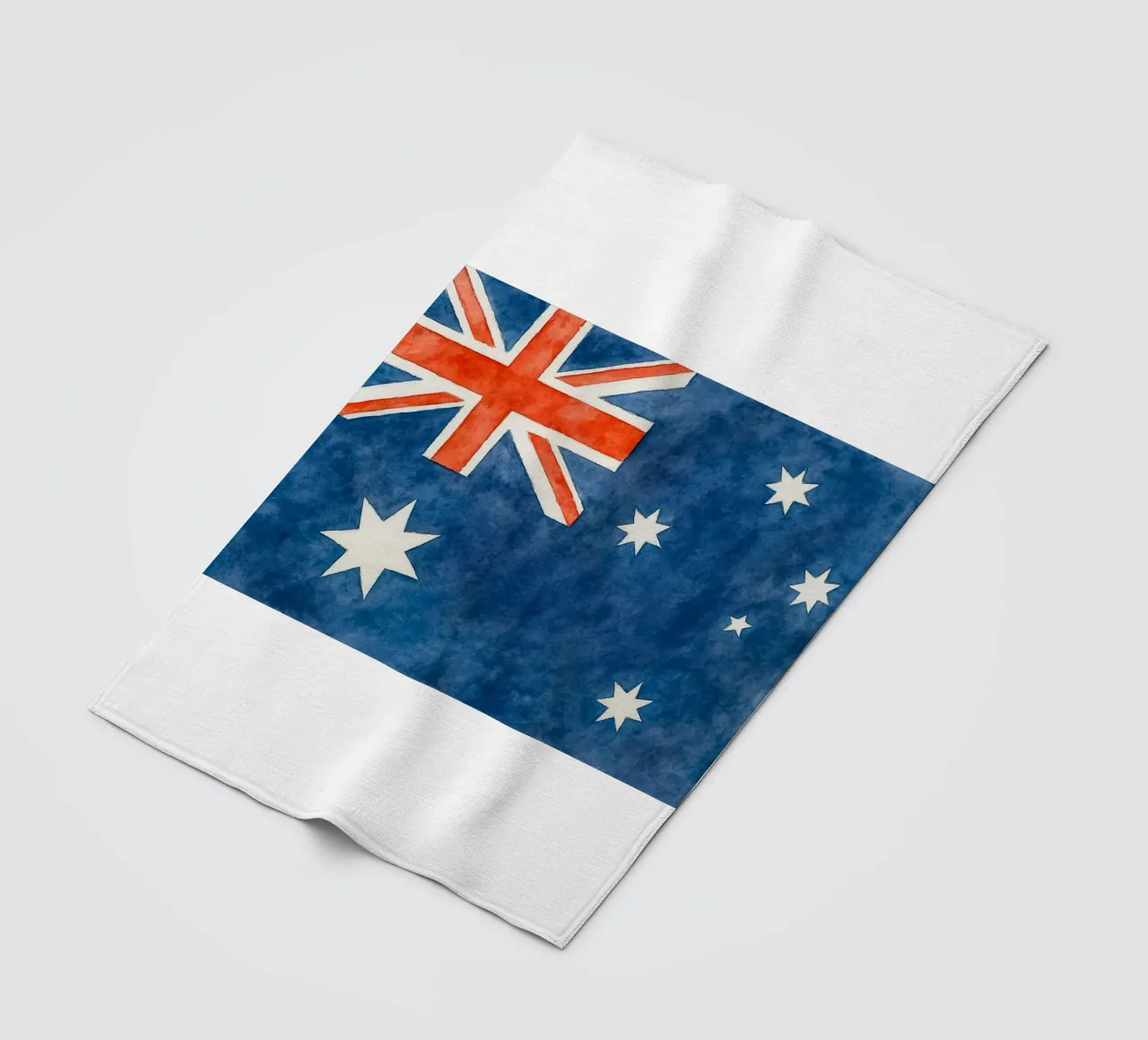 Australia Flag Painting coperta in pile da Kania