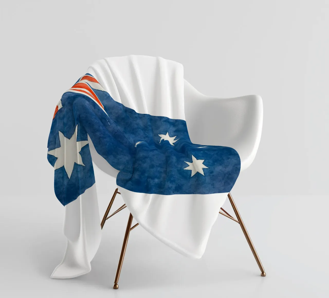 Australia Flag Painting coperta in pile da Kania