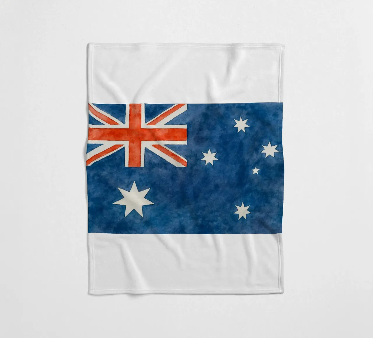 Australia Flag Painting coperta in pile da Kania