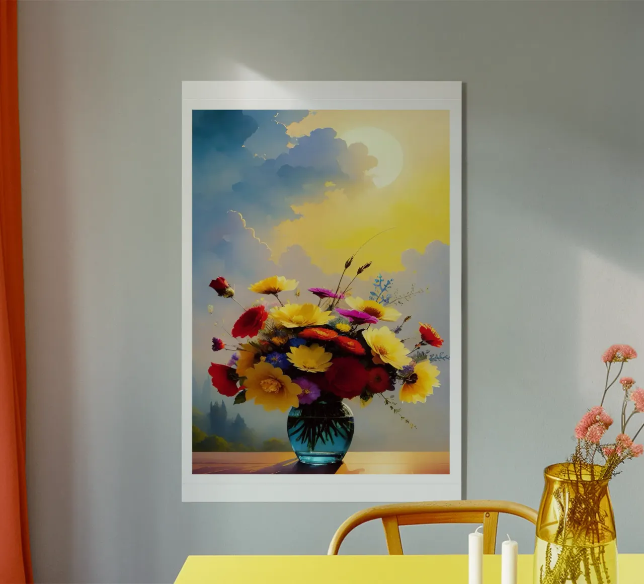 Golden Hour Bloom von Strandway Acryl-Glas von Strandweg