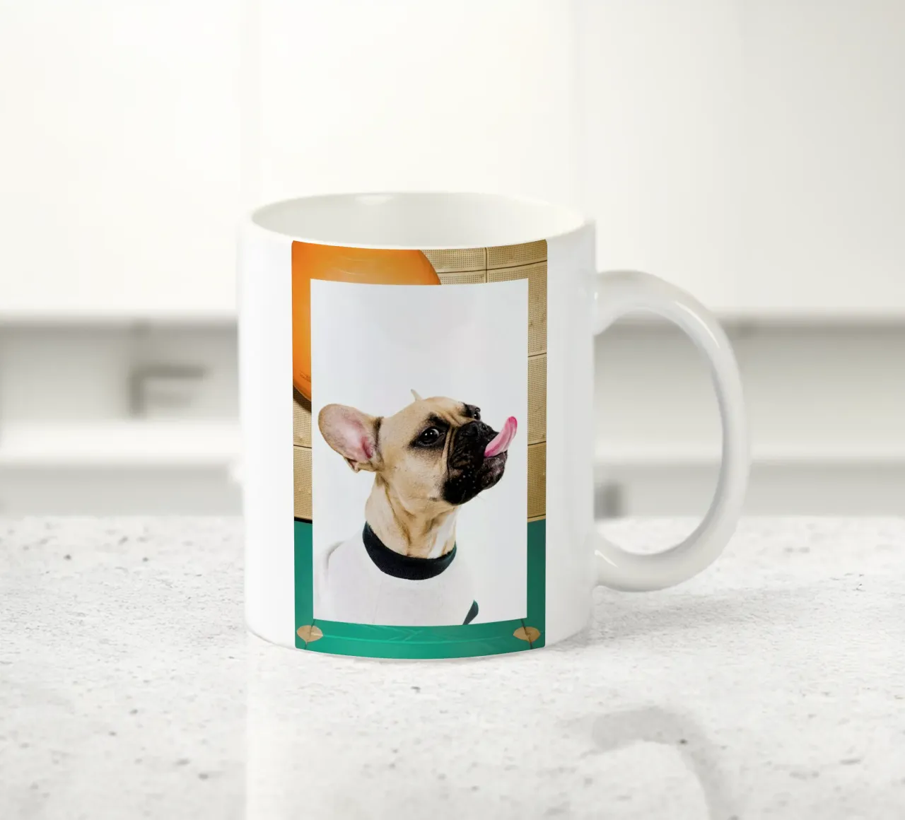 The Tailwaggers 4-3 tazza in ceramica da Paul Aidan Perry