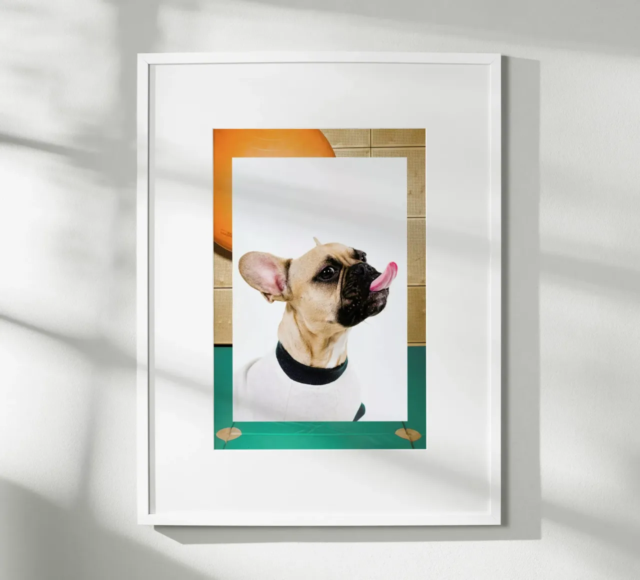 The Tailwaggers 4-3 poster con telaio in plastica da Paul Aidan Perry