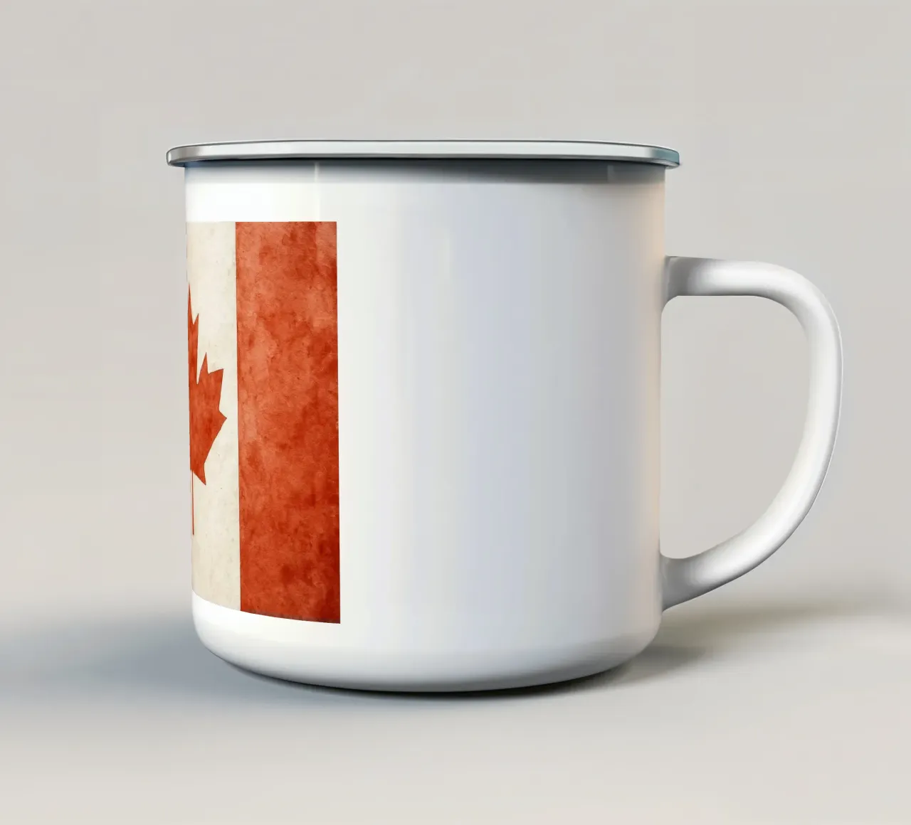 Pittura della bandiera del Canada tazza in smalto da Kania