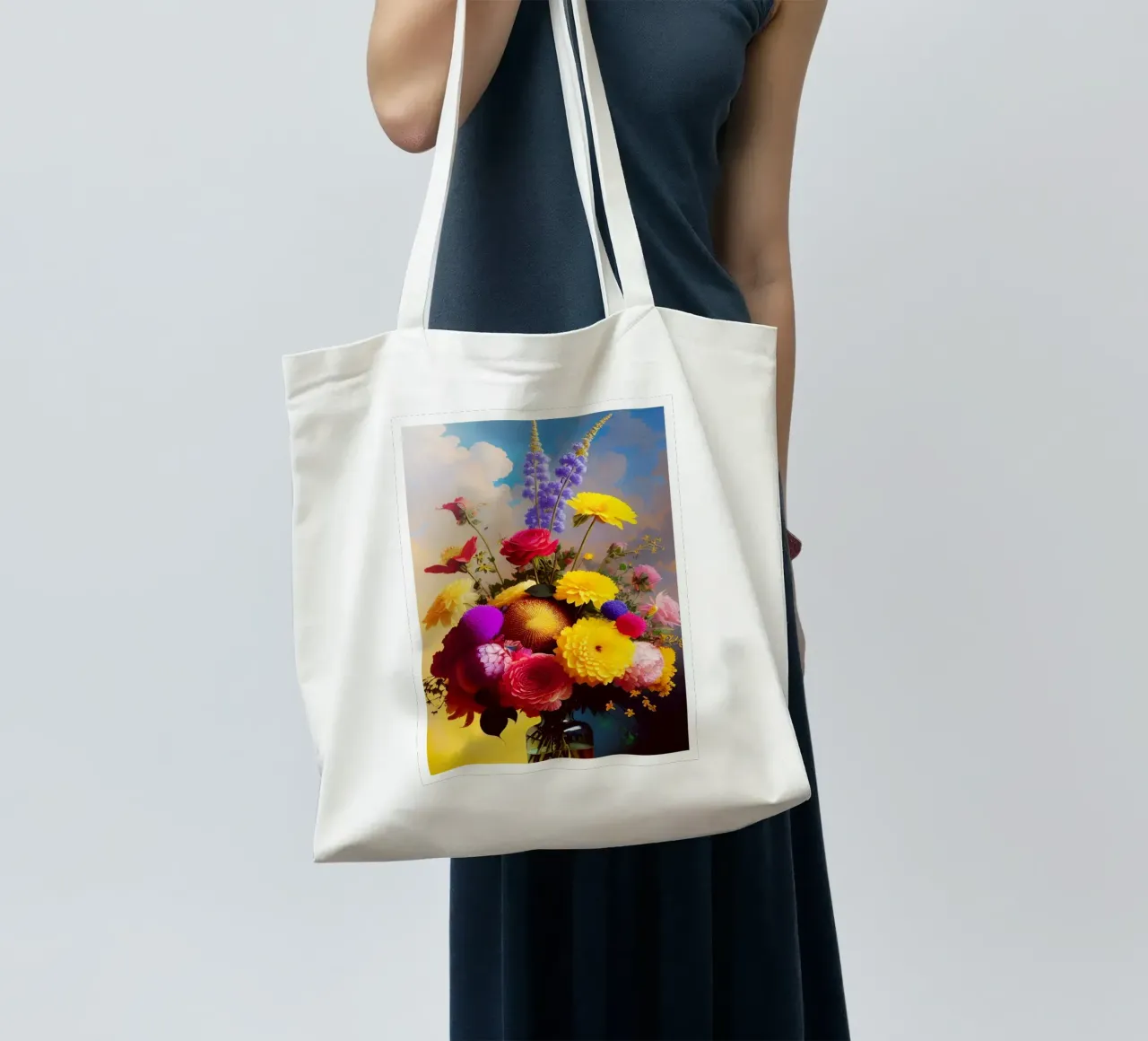 The Great Bloom and Light Play by Strandway tote bag by Strandweg