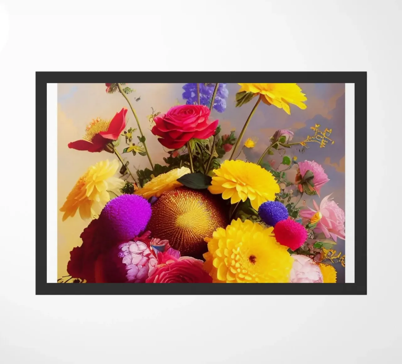 Strandway, The Great Bloom and Light Play doormat by Strandweg