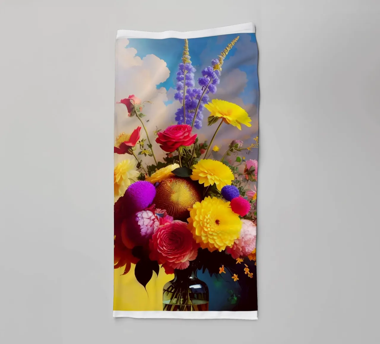 The Great Bloom and Light Play by Strandway towel by Strandweg