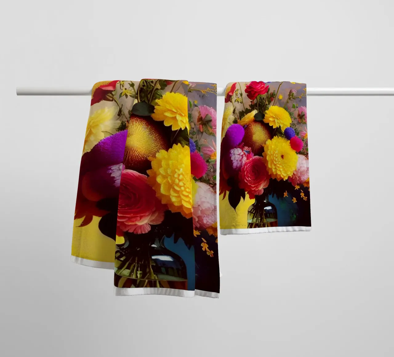 The Great Bloom and Light Play by Strandway towel by Strandweg