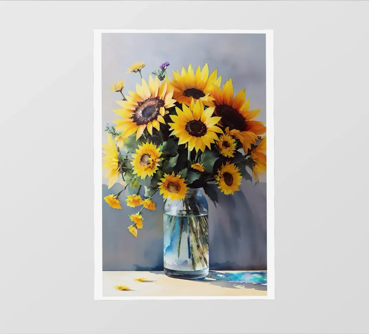 Strandway, La quiete dei girasoli telo in pvc da Strandweg