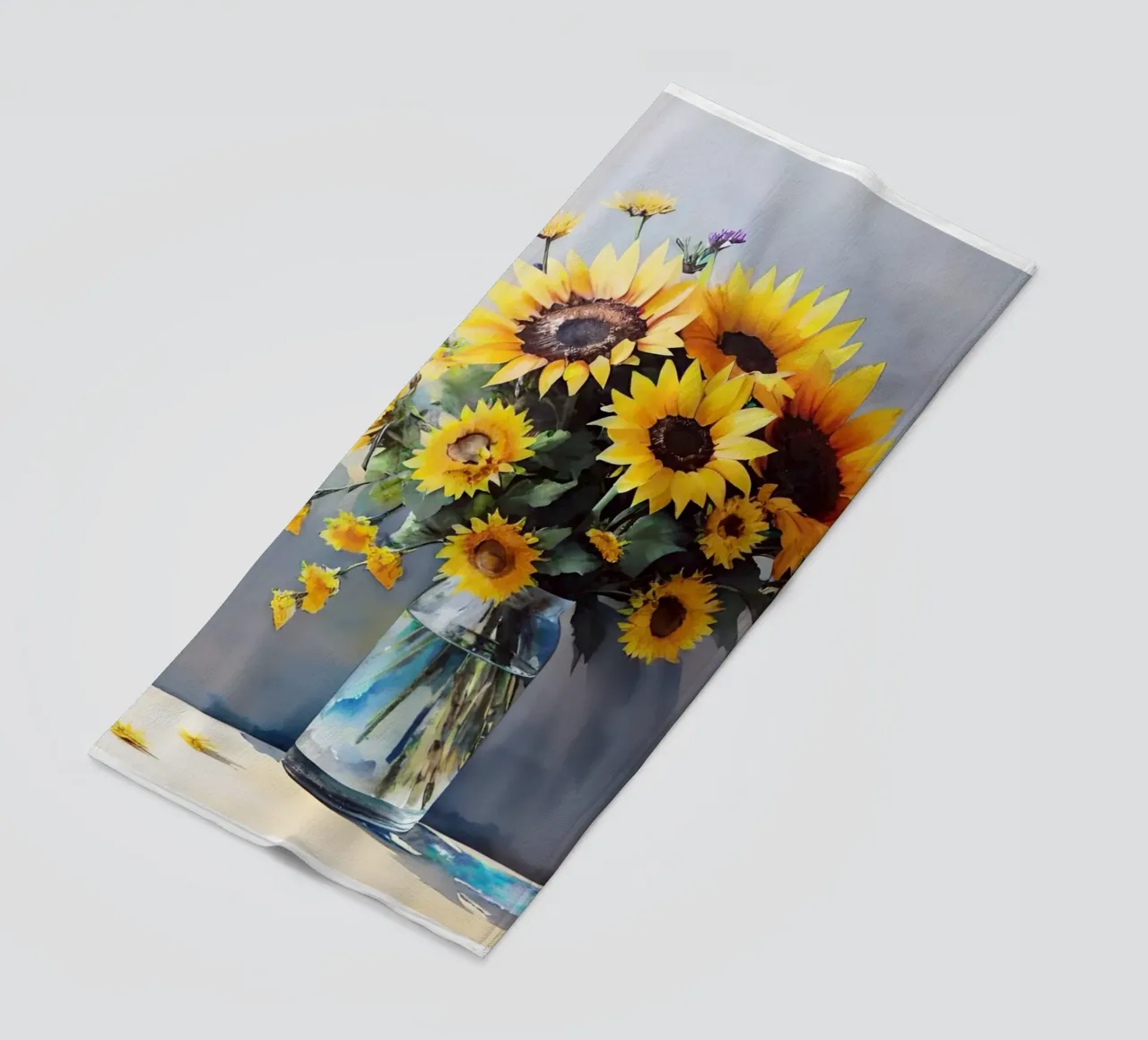Strandway, La quiete dei girasoli telo mare da Strandweg