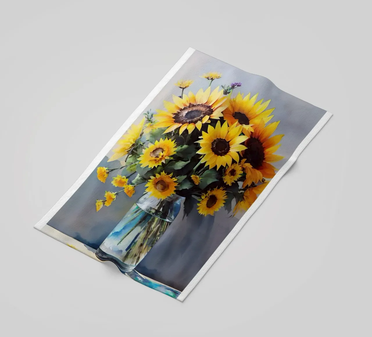Strandway, La quiete dei girasoli telo mare da Strandweg