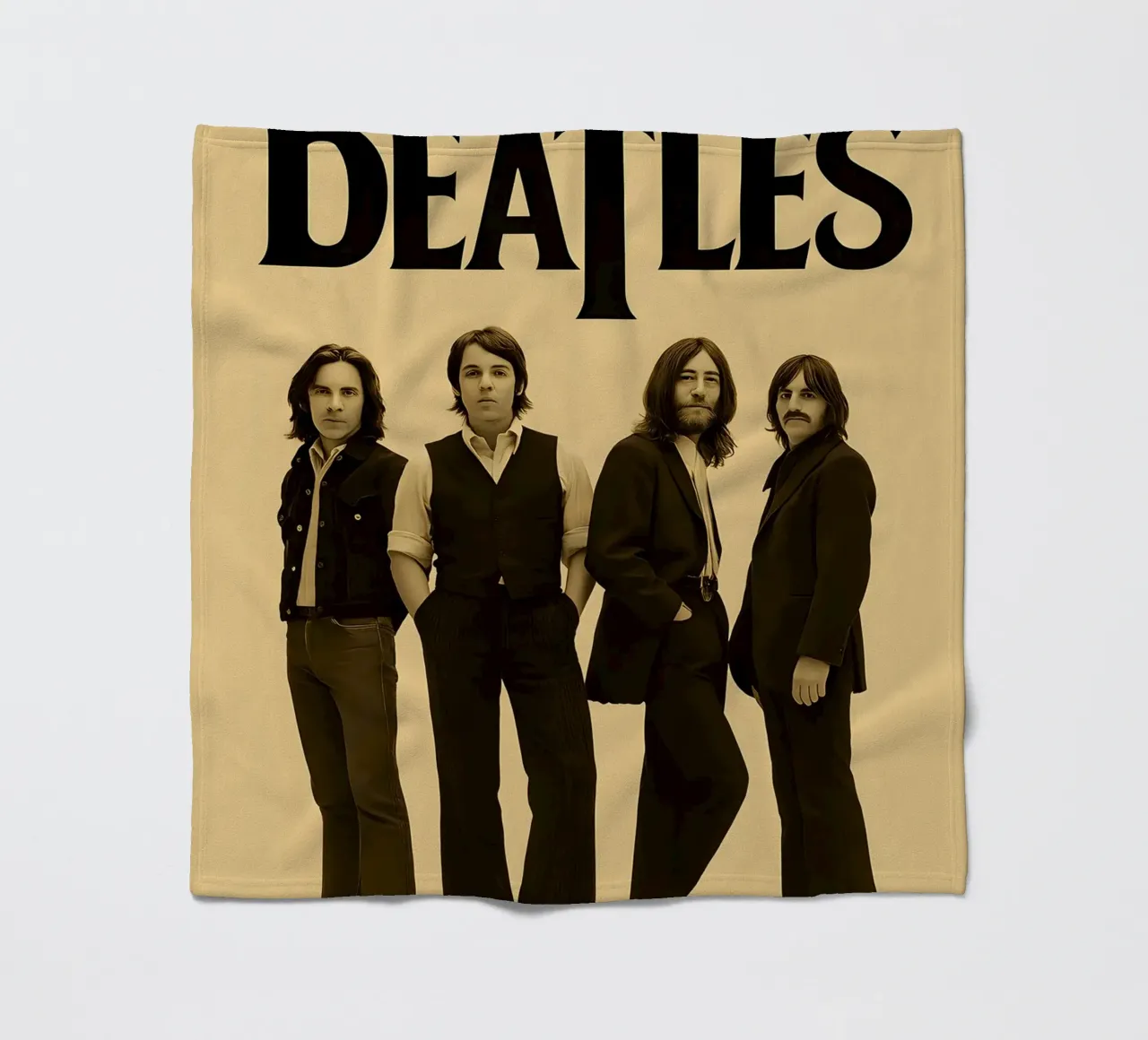 Beatles 13 X 19 Concert Mini Poster Re-Print Photo coperta in pile da DGUnder