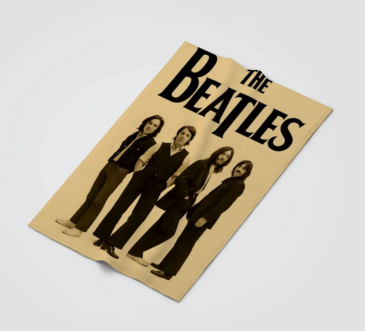Beatles 13 X 19 Concert Mini Poster Re-Print Photo coperta in pile da DGUnder