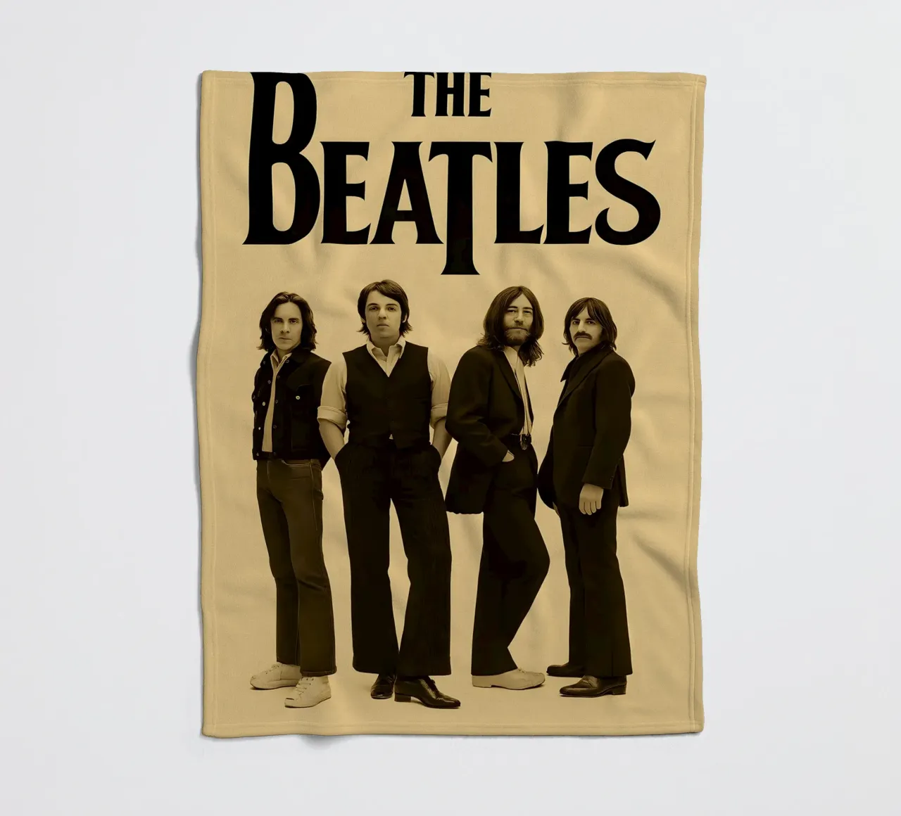 Beatles 13 X 19 Concert Mini Poster Re-Print Photo coperta in pile da DGUnder