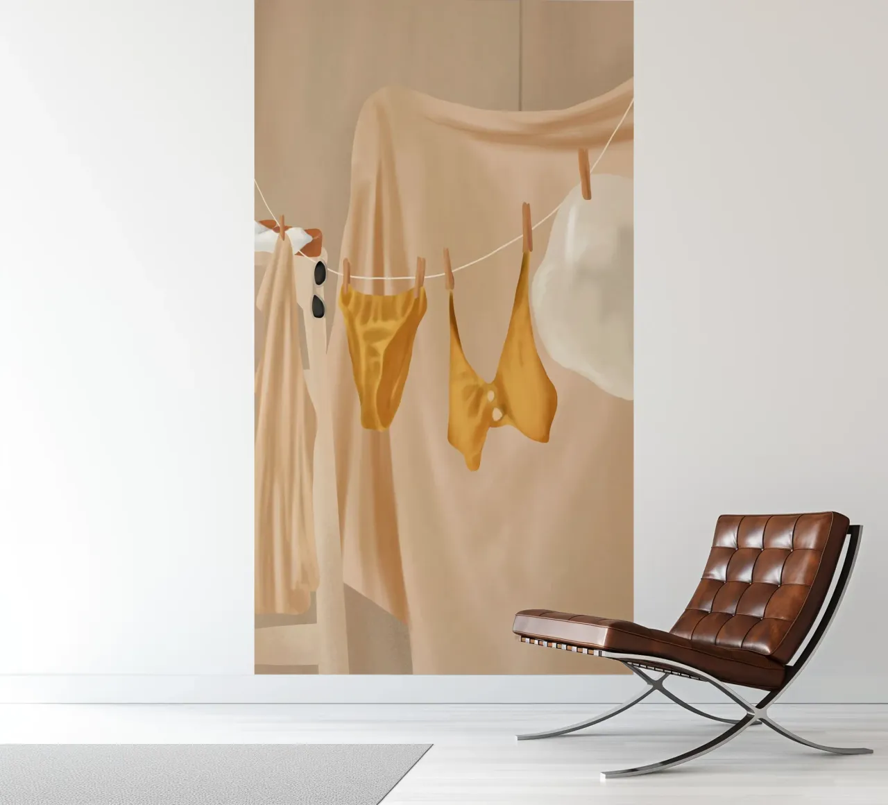 Room Wire photo wallpaper by Flow Line