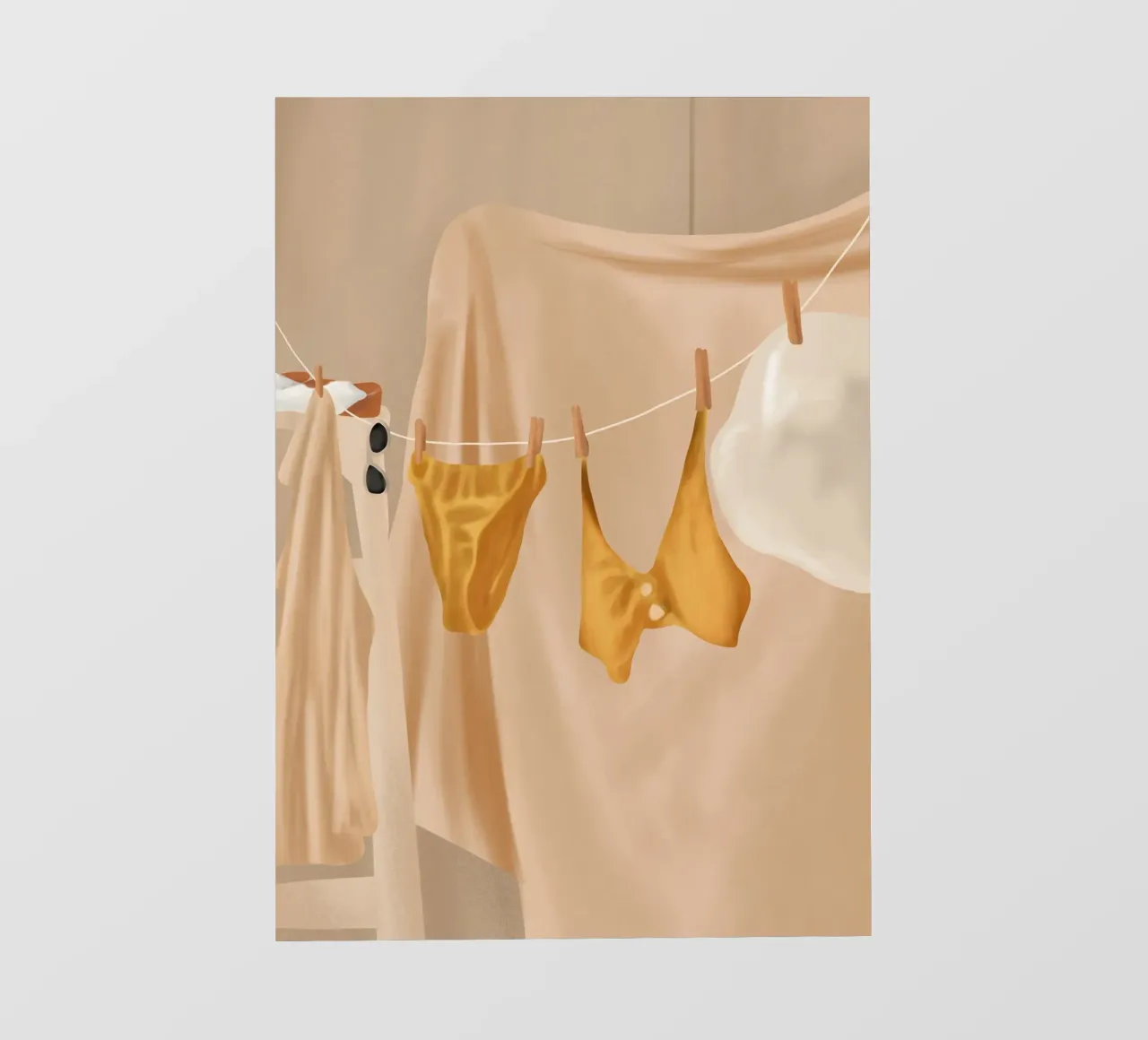 Room Wire photo wallpaper by Flow Line