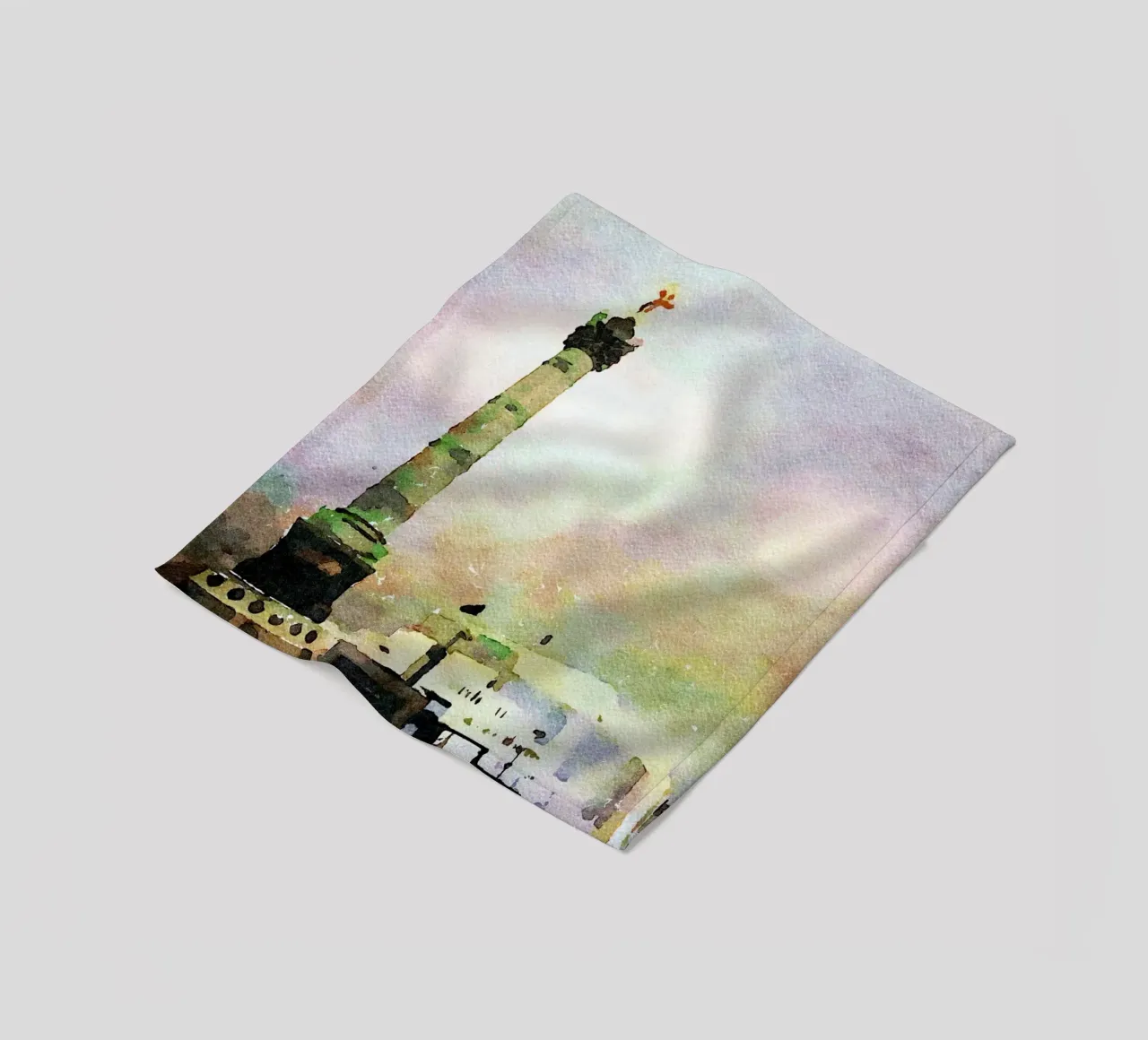 Parigi coperta in pile da Massimo Frascogna