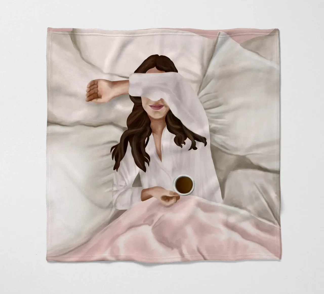 Coffee Lover coperta in pile da Flow Line