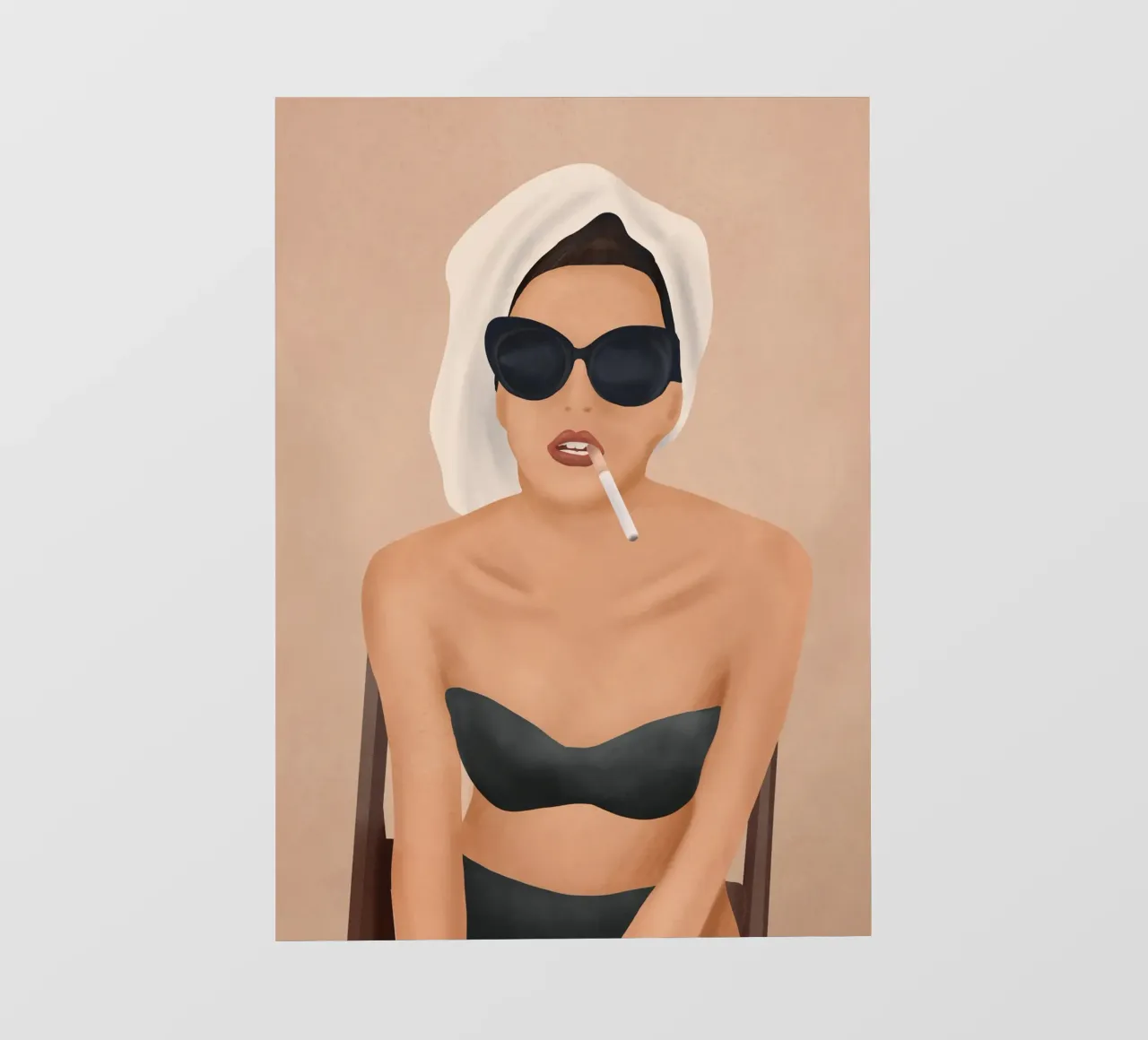 Morning Cigarette photo wallpaper by Flow Line