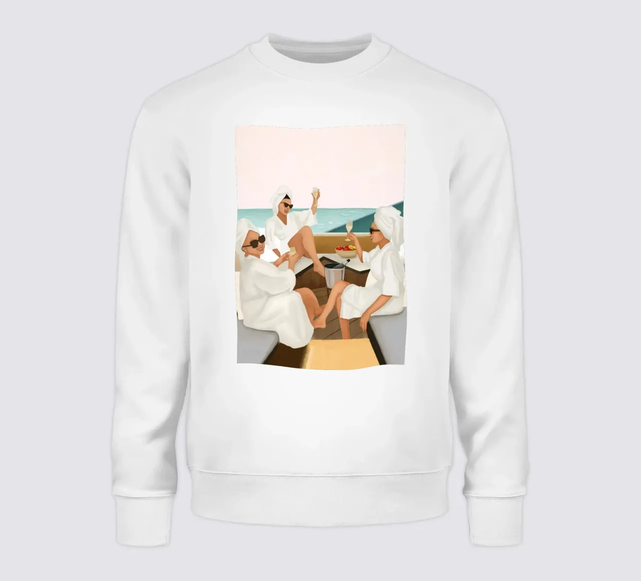 Seaside Indulgence felpa da Flow Line