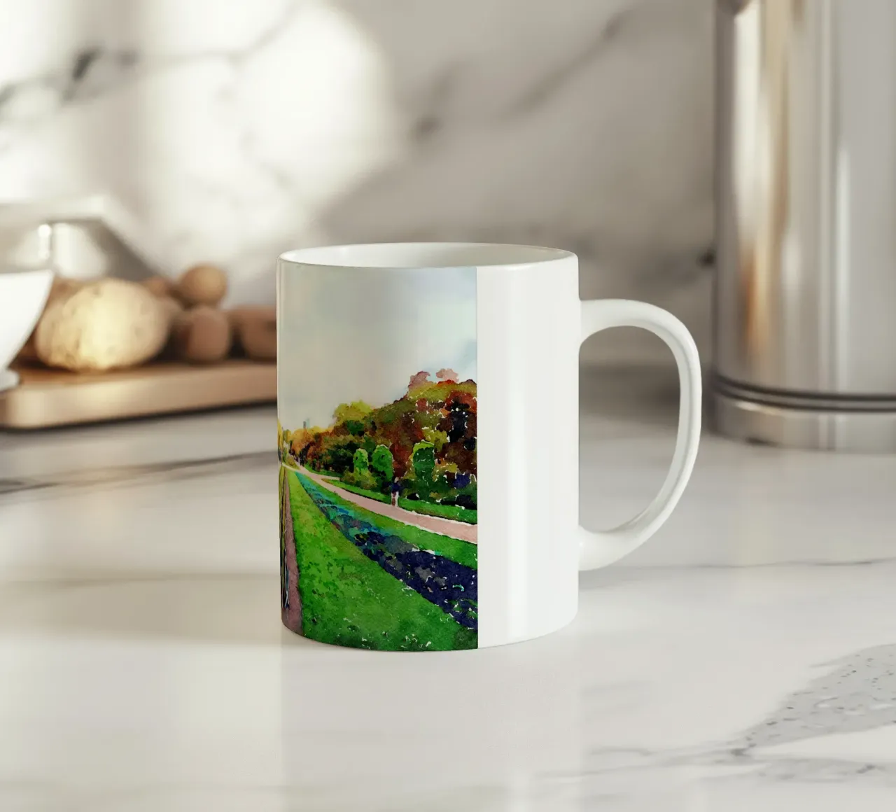 A Parigi tazza in ceramica da Massimo Frascogna