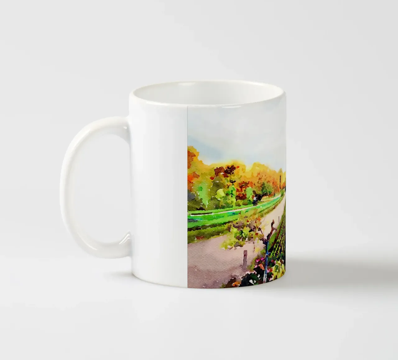 A Parigi tazza in ceramica da Massimo Frascogna