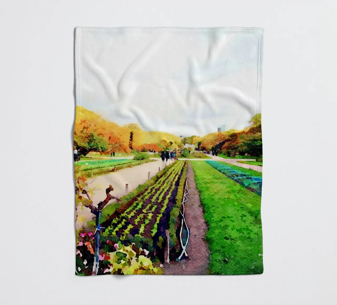 A Parigi coperta in pile da Massimo Frascogna