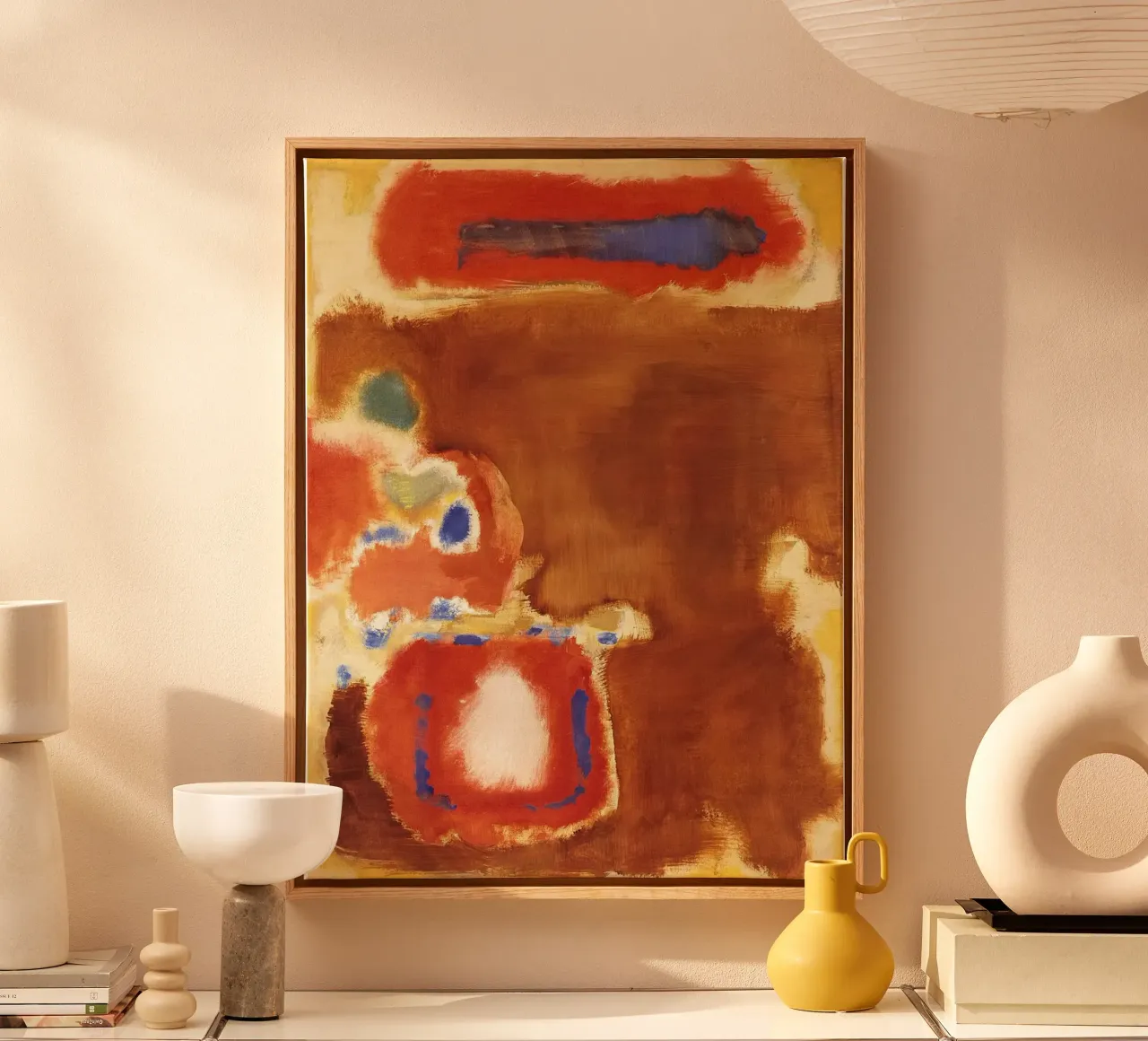 Mark Rothko The Guggenheim canvas met Baklijst van Spencer Farrell2