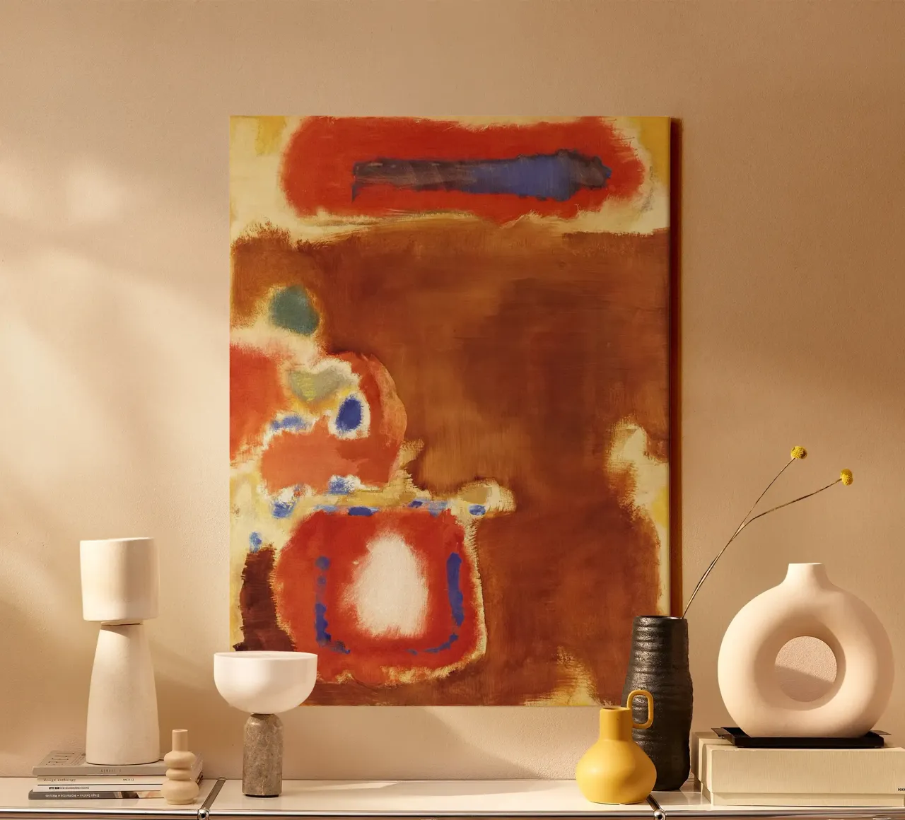 Mark Rothko The Guggenheim canvas met Baklijst van Spencer Farrell2
