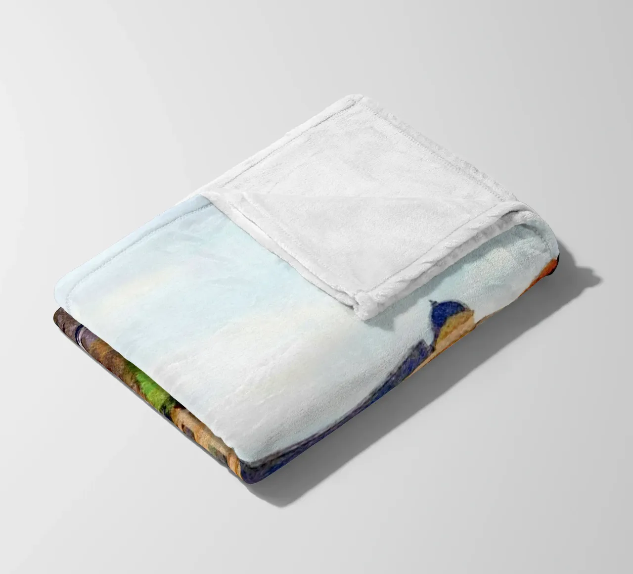 A Parigi coperta in pile da Massimo Frascogna