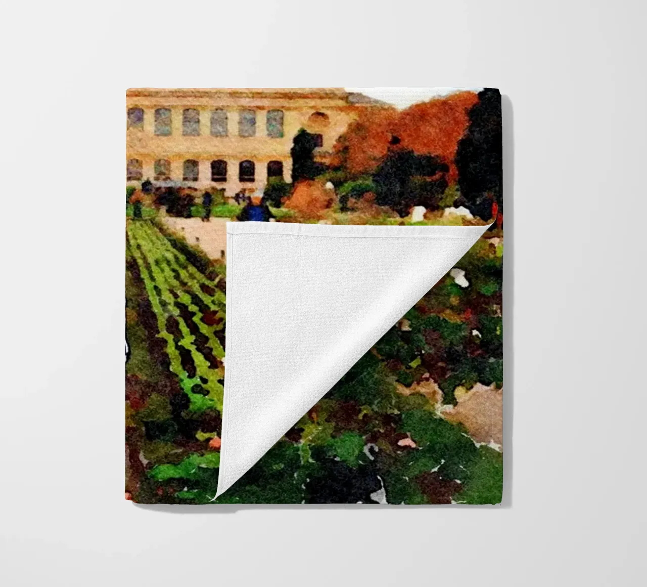In Paris beach towel by Massimo Frascogna