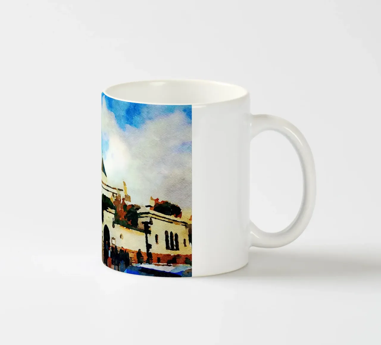 A Parigi tazza in ceramica da Massimo Frascogna