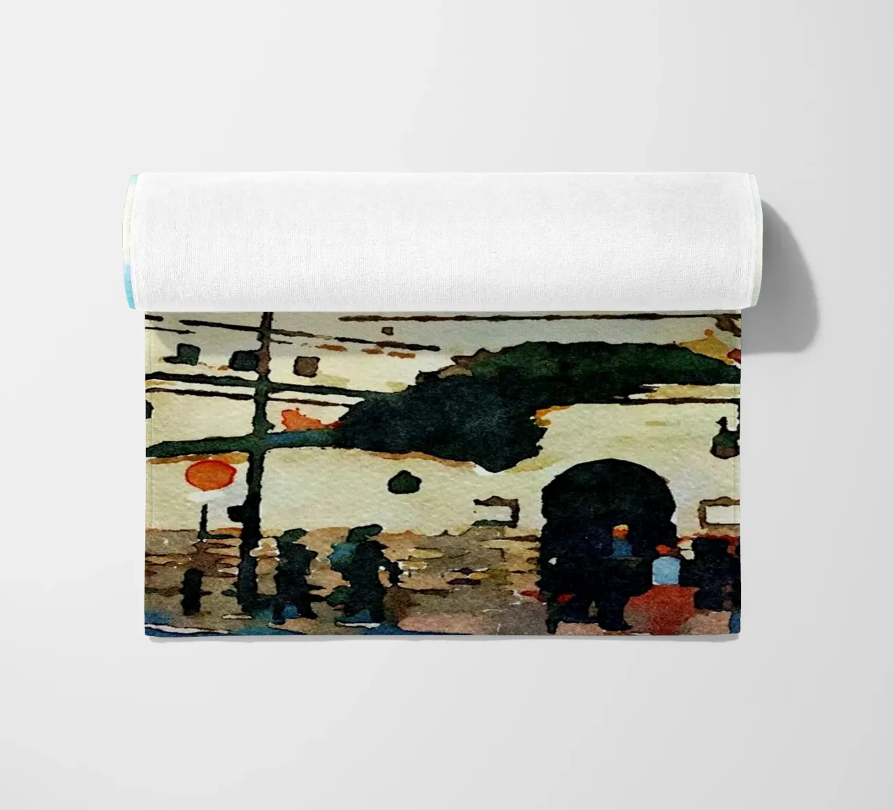 In Parijs strandhanddoek van Massimo Frascogna