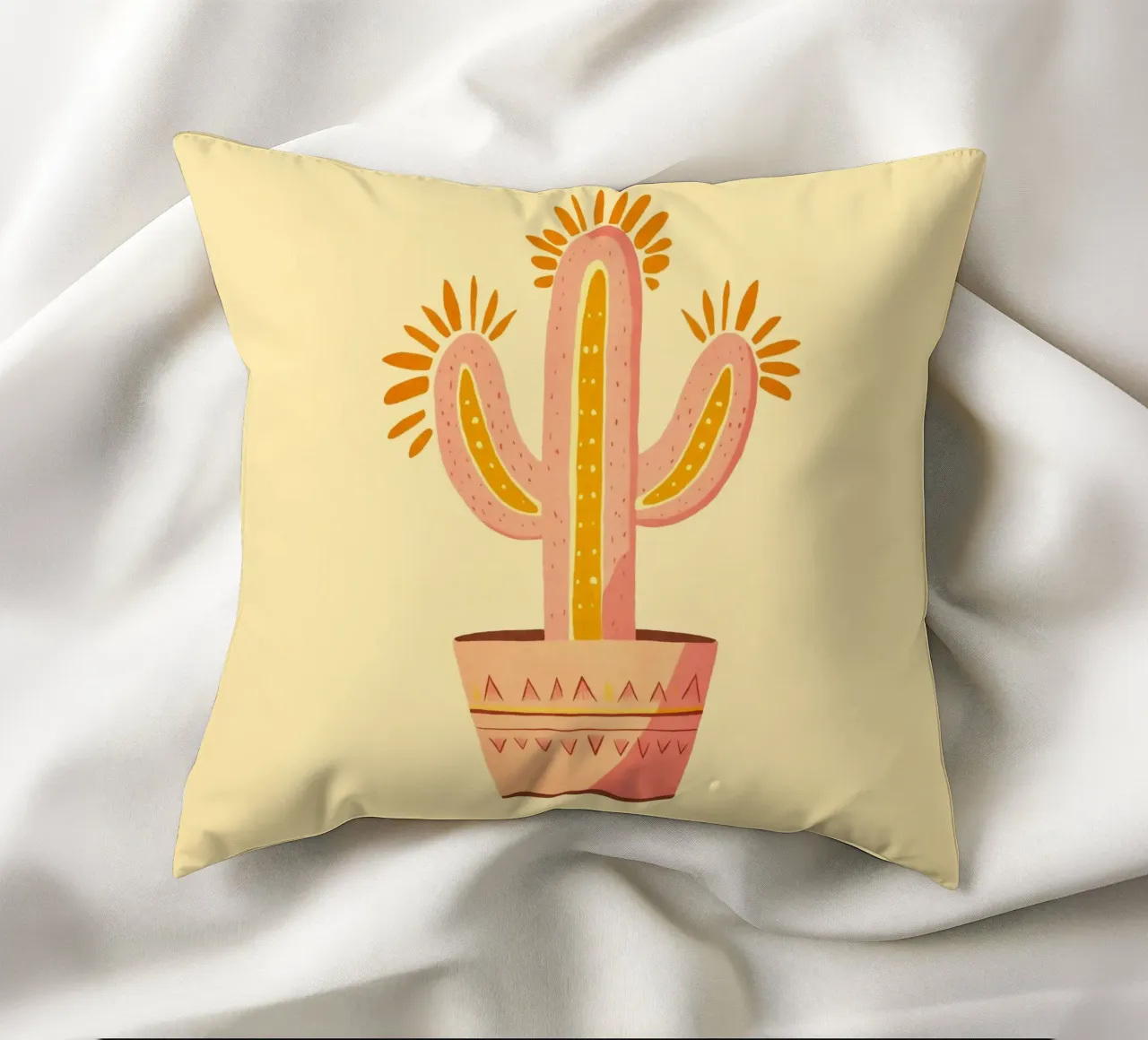 Cactus Boho Vibes del sud-ovest cuscino da Andrea Haase Modern Home