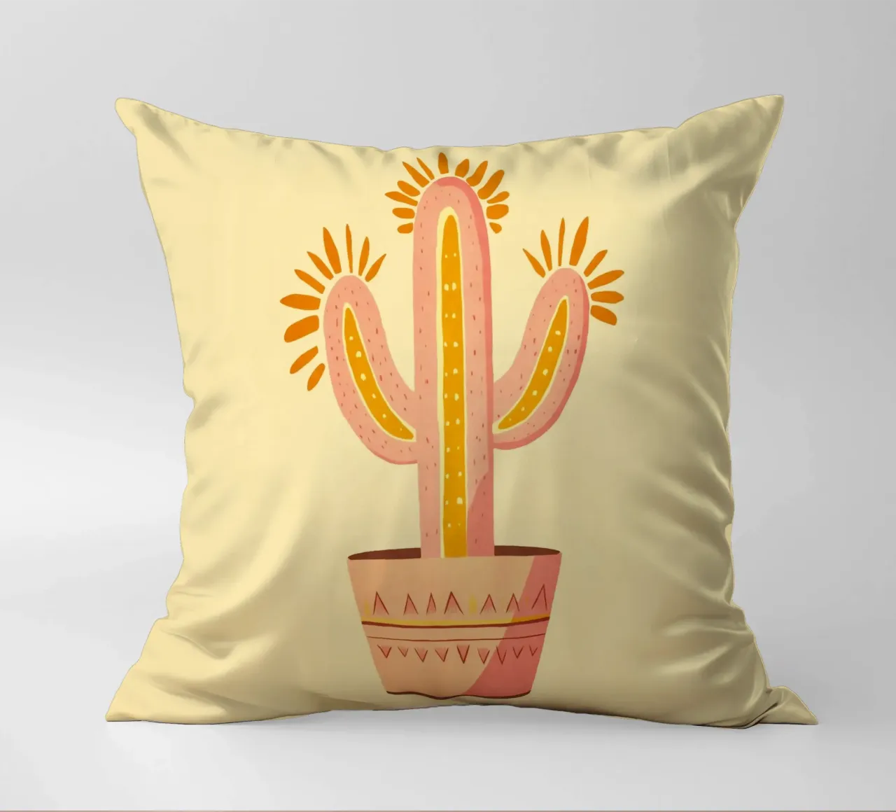 Cactus Boho Vibes del sud-ovest cuscino da Andrea Haase Modern Home