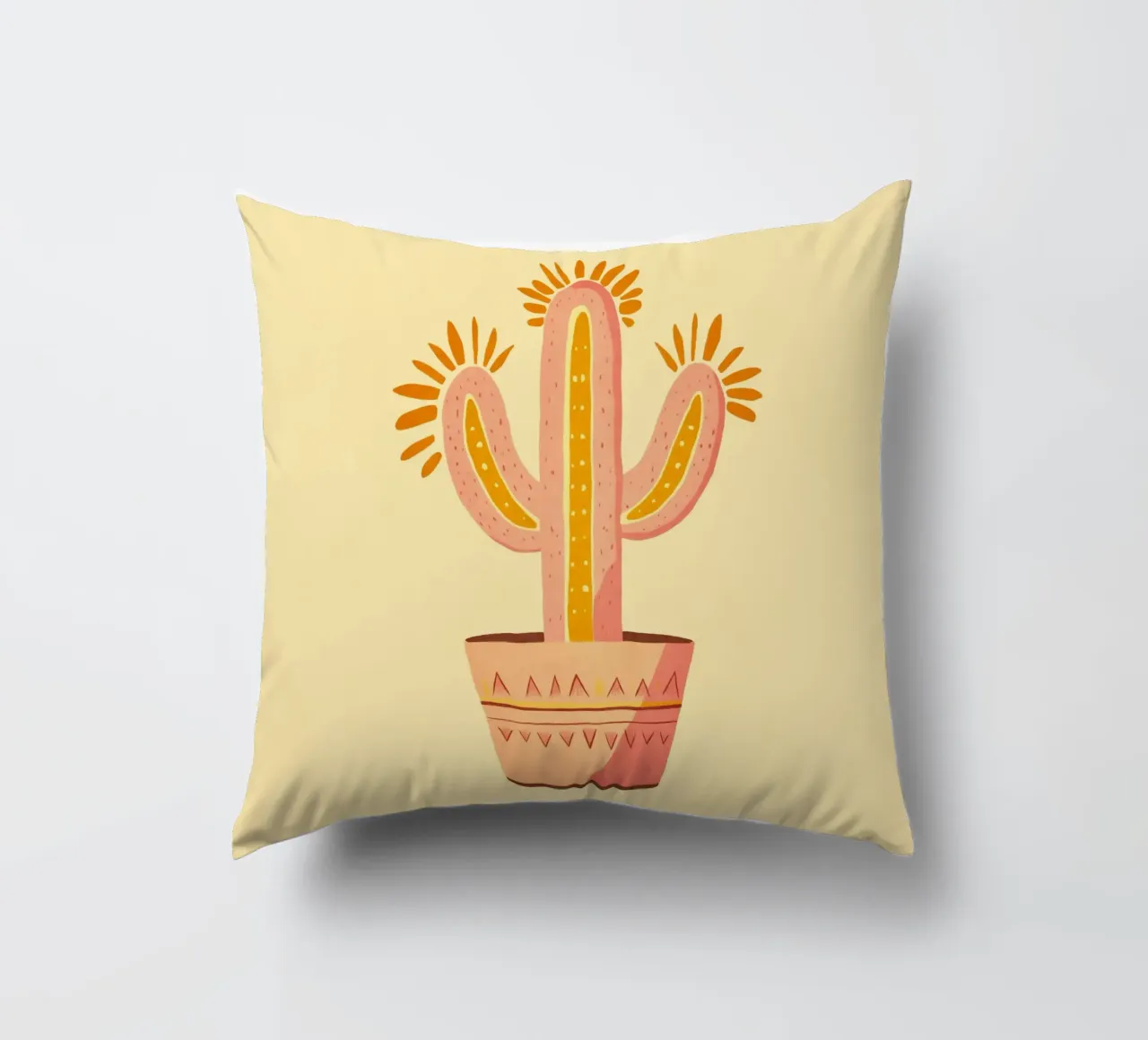 Cactus Boho Vibes del sud-ovest cuscino da Andrea Haase Modern Home