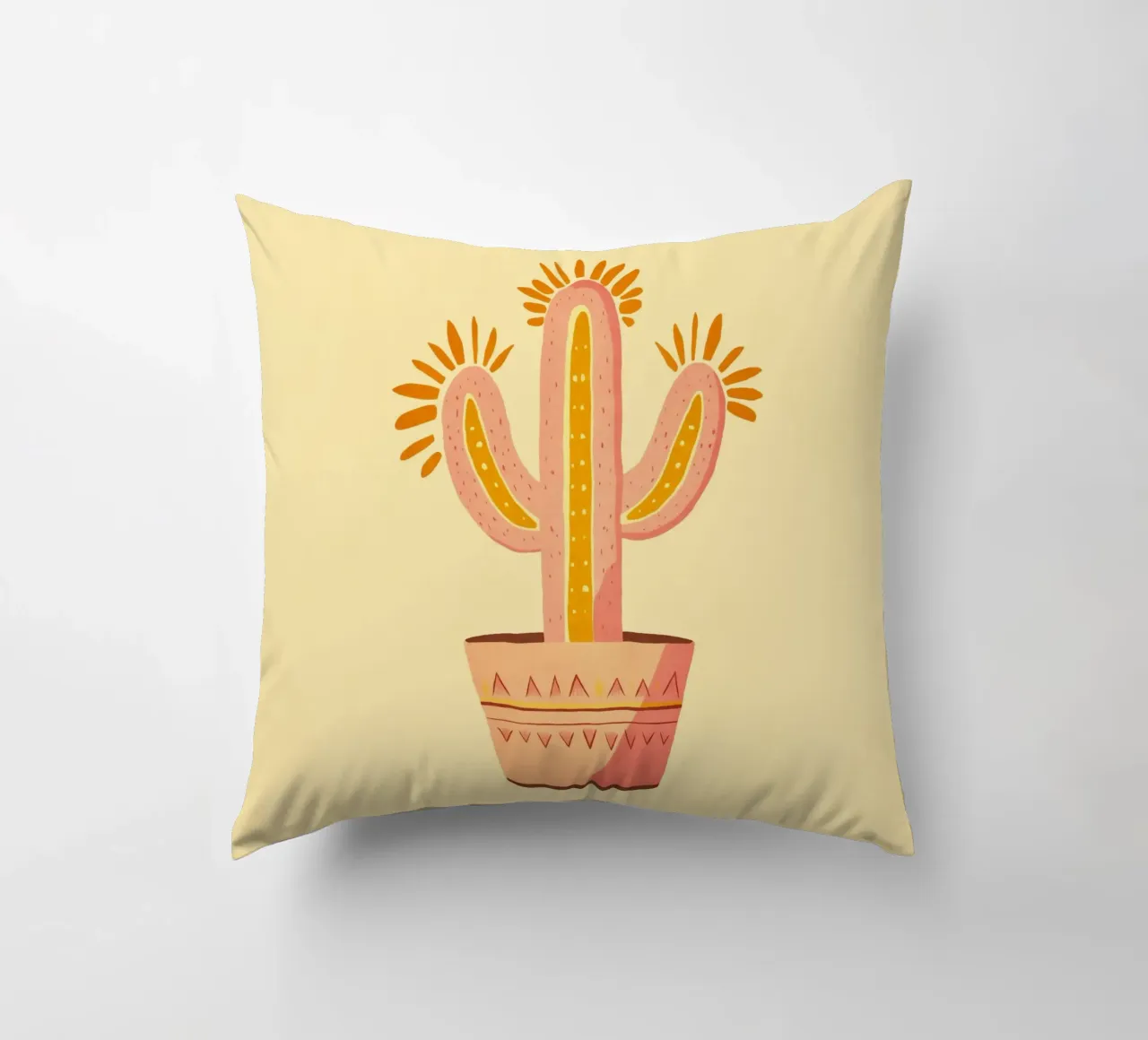 Cactus Boho Vibes del sud-ovest cuscino da Andrea Haase Modern Home