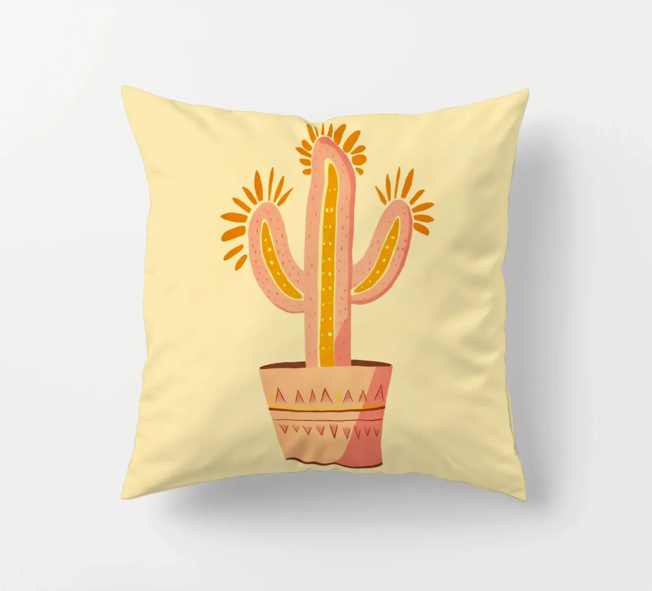 Cactus Boho Vibes del sud-ovest cuscino da Andrea Haase Modern Home