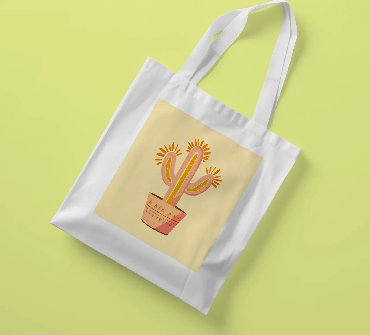 Cactus Boho Vibes del sud-ovest borsa in juta da Andrea Haase Modern Home