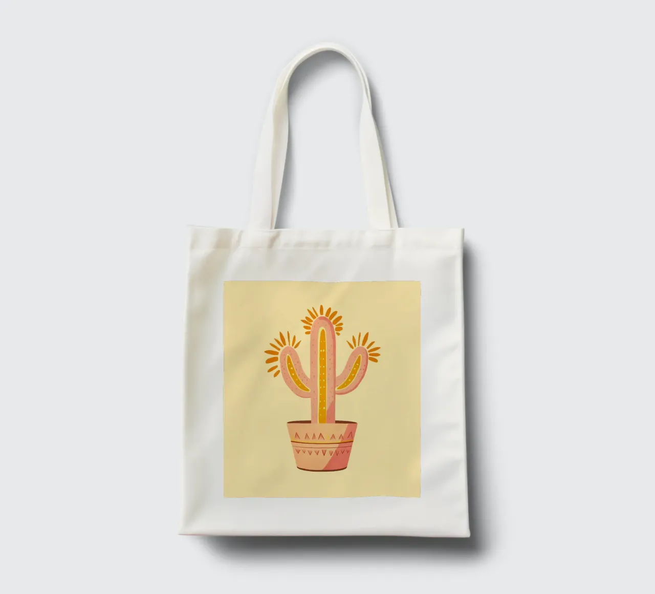 Cactus Boho Vibes del sud-ovest borsa in juta da Andrea Haase Modern Home