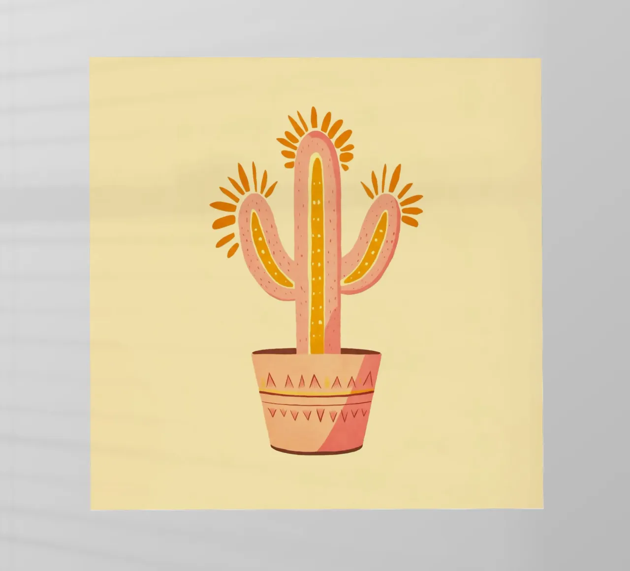 Cactus Boho Vibes del sud-ovest pellicola backlit da Andrea Haase Modern Home