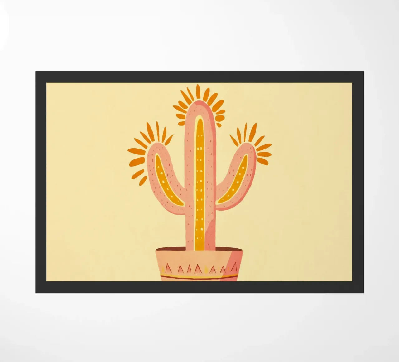 Cactus Boho Vibes del sud-ovest zerbino da Andrea Haase Modern Home