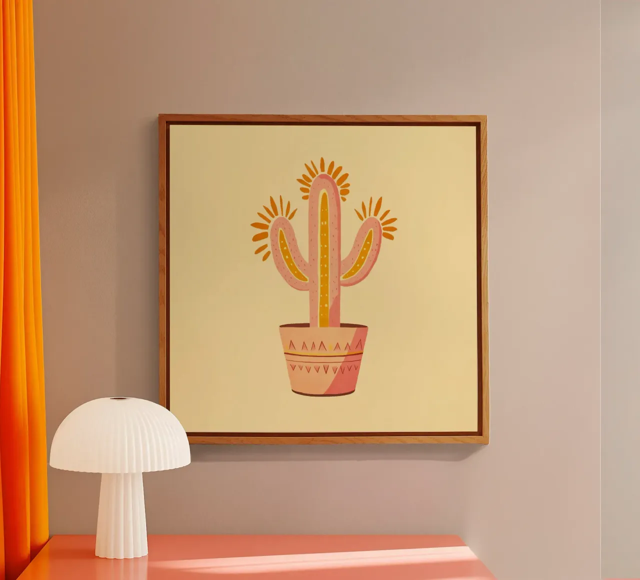 Cactus Boho Vibes del sud-ovest plexiglass da Andrea Haase Modern Home