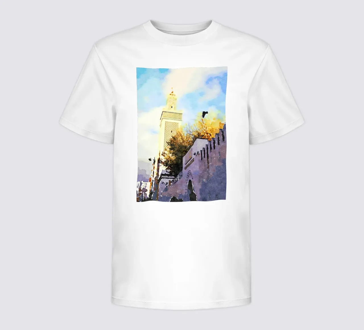 In Paris kids t-shirt by Massimo Frascogna