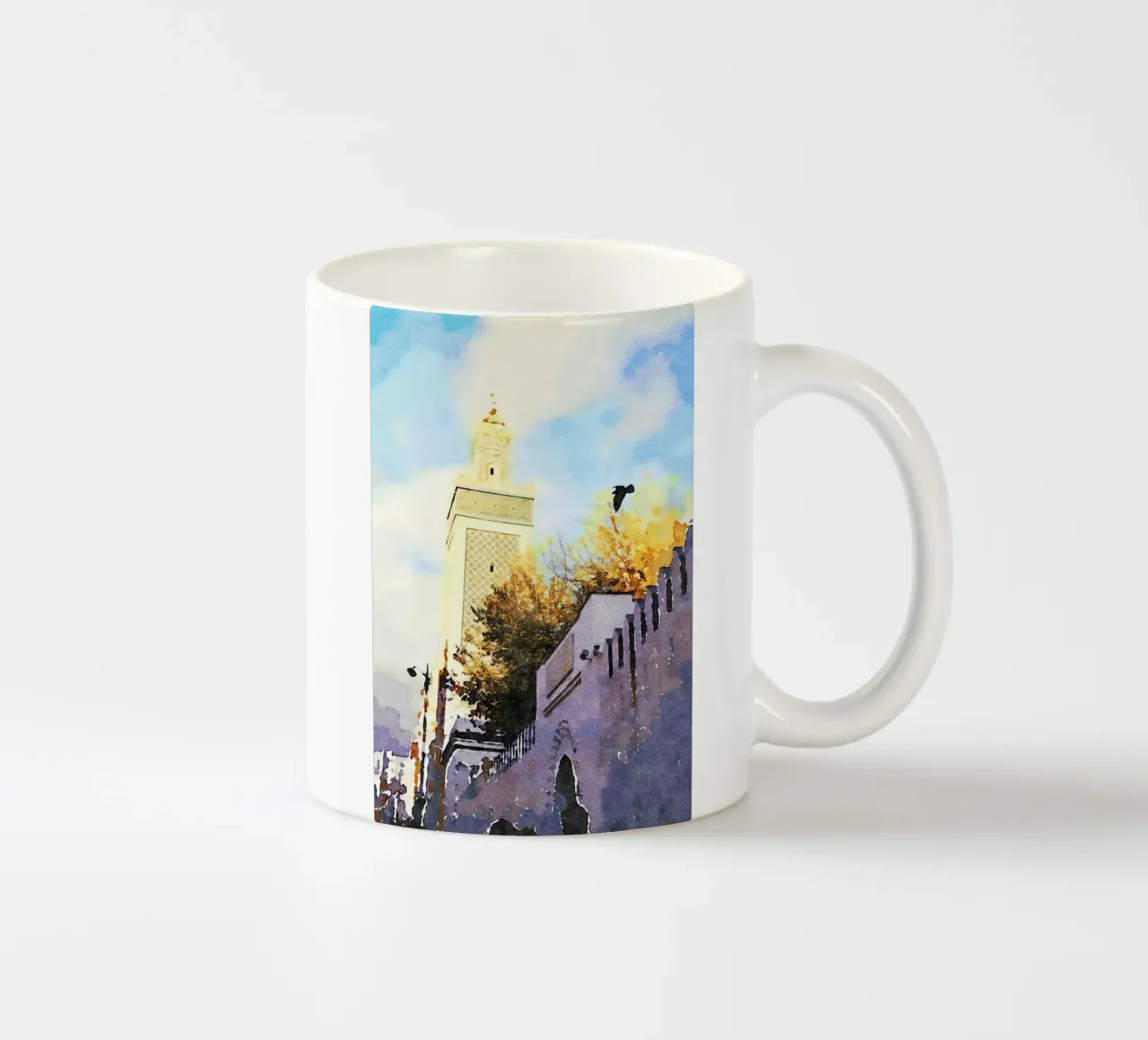 A Parigi tazza in ceramica da Massimo Frascogna