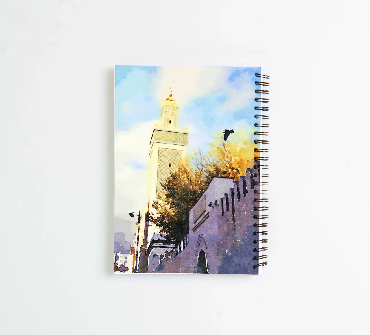 In Paris spiral notebook by Massimo Frascogna