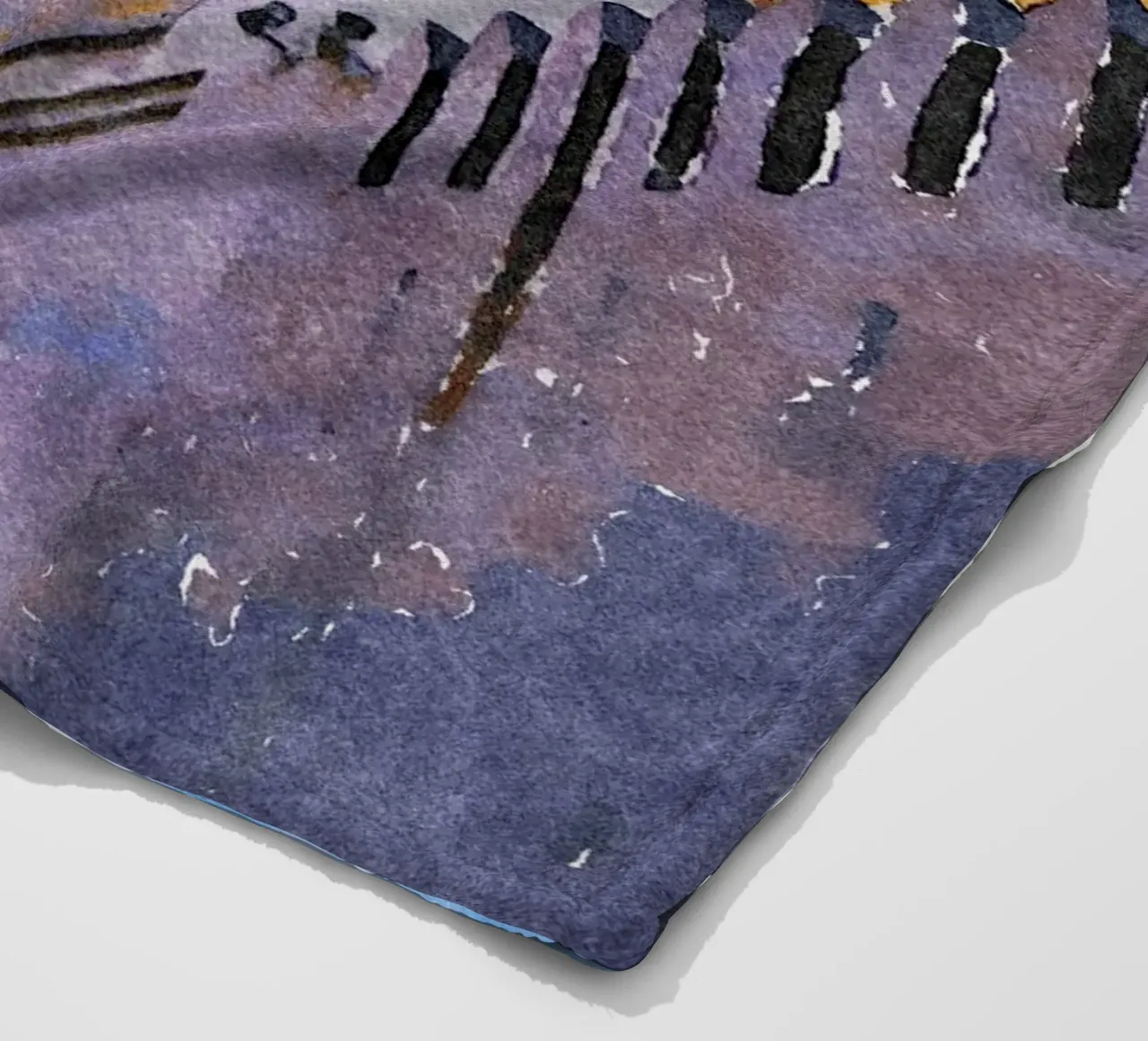 A Parigi coperta in pile da Massimo Frascogna