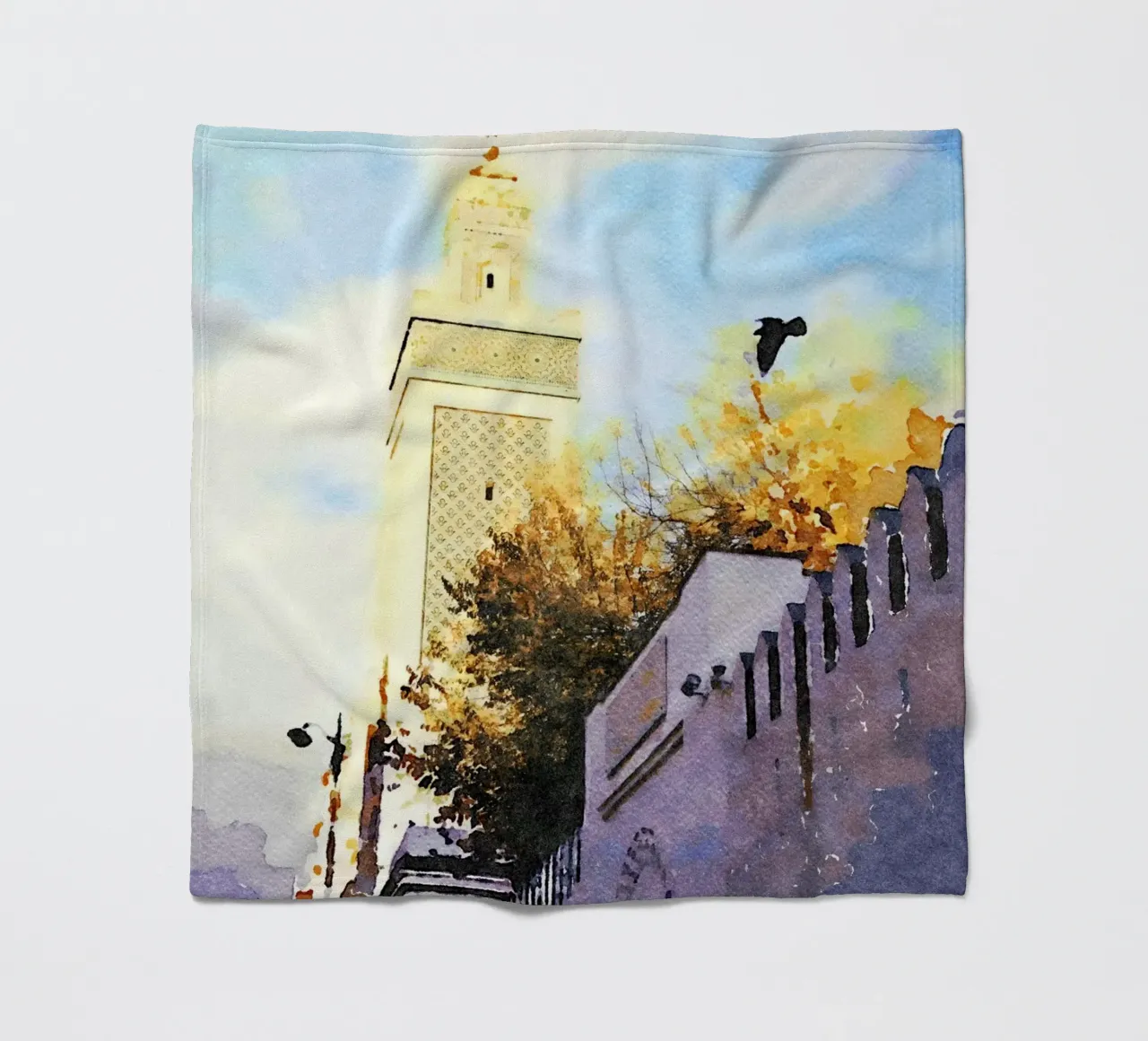 A Parigi coperta in pile da Massimo Frascogna